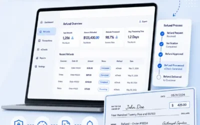 Refund Management & Processing via eChecks